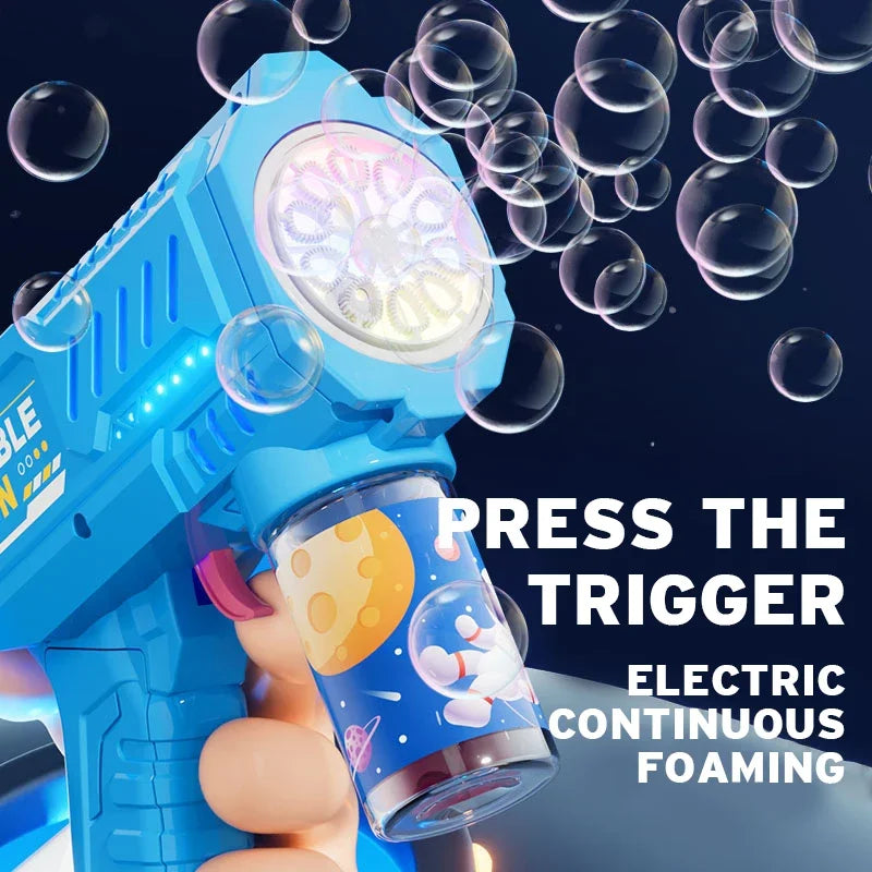 Mybubblegun™ Fully Automatic Rocket Bubble Gun